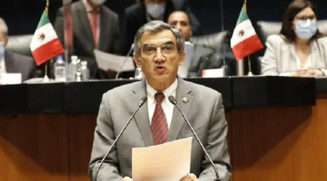 Américo  regresa al Senado, a solo días de asumir gubernatura de Tamaulipas